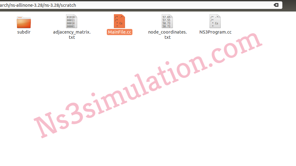 Creation of Ns3 Simulation Code