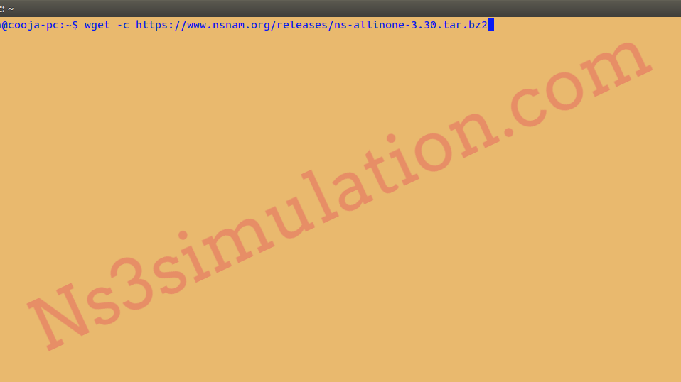 Downloading Ns-3