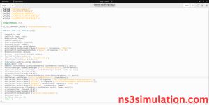 Create the Internet-stack-helper_eg.cc file in the scratch folder