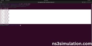 Executing the Example Internet-module Program