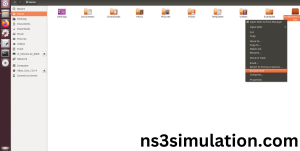 Extraction of the ns-allinone-3_25_tar_bz2 file