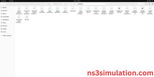 Locate to the ns3_src_core_example folder