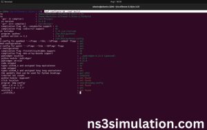 NS-3.35 Configuration && Building Process
