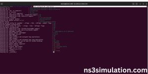 NS-3.35 Configuration && Building Process