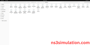 Locate to the ns3-src-lte-examples folder