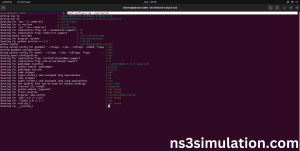 NS-3.35 Configuration && Building Process