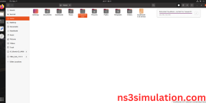 Extraction of the ns-allinone-3_32_tar_bz2 file