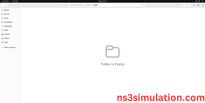 Locate to the ns3-scratch folder